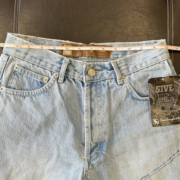 (13) 5ive Jungle & Co Women's Jean Shorts - Picture 4 of 8